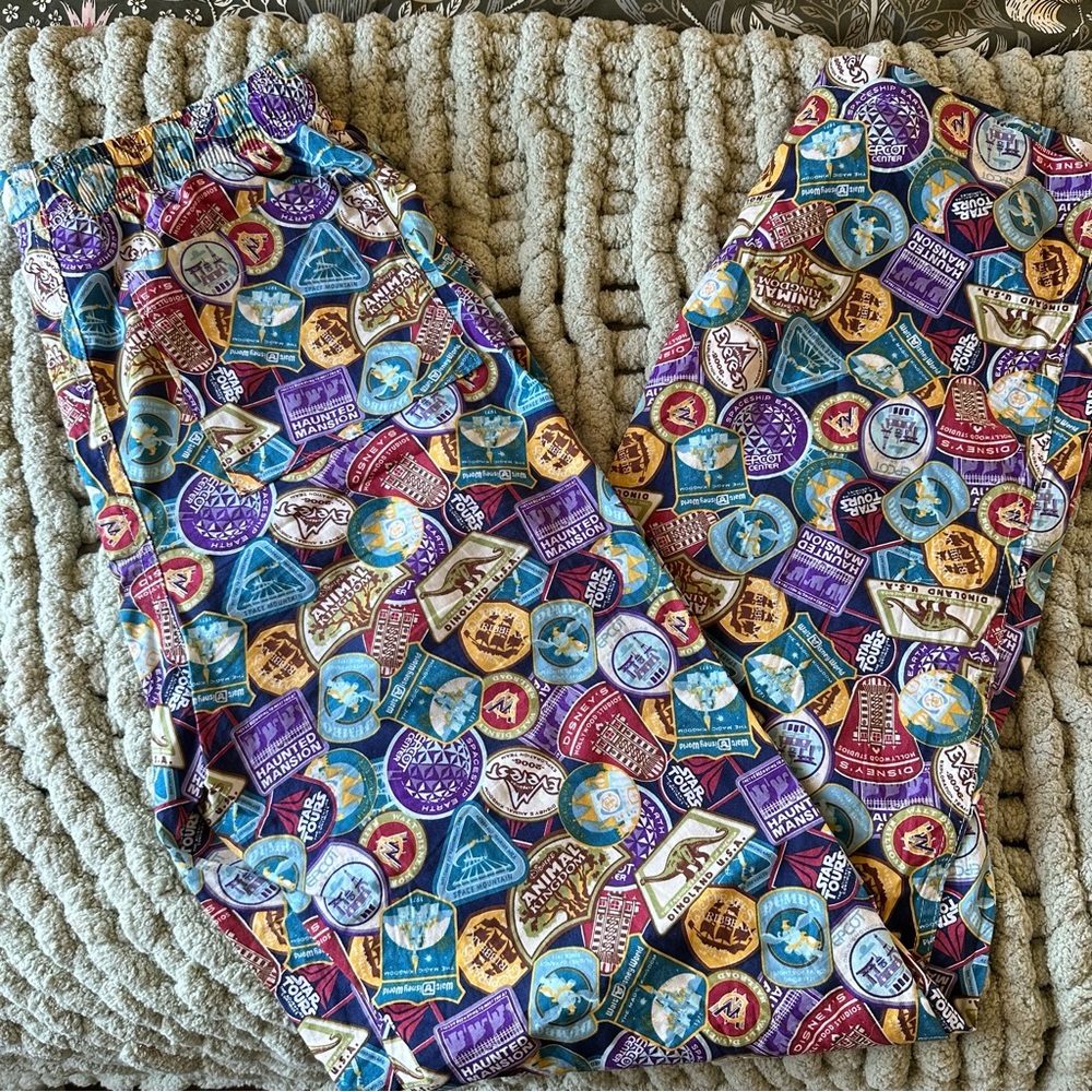 Disney Parks Passport Stamp Pants